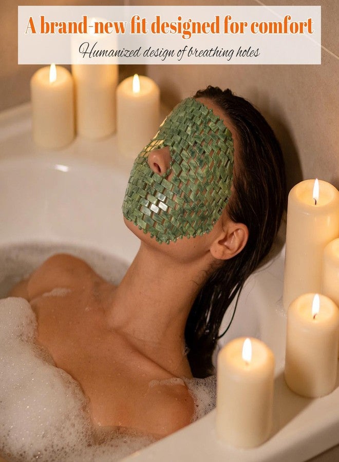 LazyGa Jade Mask, Natural Facial Cooling Mask, 100% Real Jade Cover the Eyes for Hot & Cold Therapy, Relieves Redness, Swelling, Sensitivity, Wrinkles, Puffiness, and Anti-Aging - Image 5
